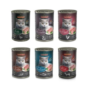 Latas De Alimento Húmedo  Leonardo 400 grs Variedades.