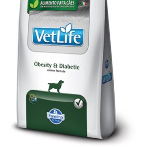 VET LIFE OBESITY & DIABETIC CANINE 2 KILOS