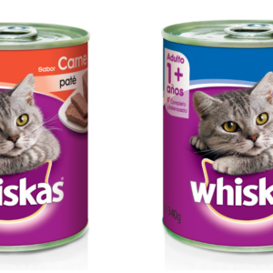 Alimento Húmedo Latas Whiskas.