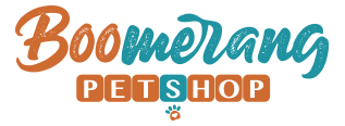 Logotipo Boopet es Booomerang Pet Shop