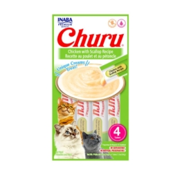 Churu Pollo con Ostiones (paquete conteniendo 4 tubitos)